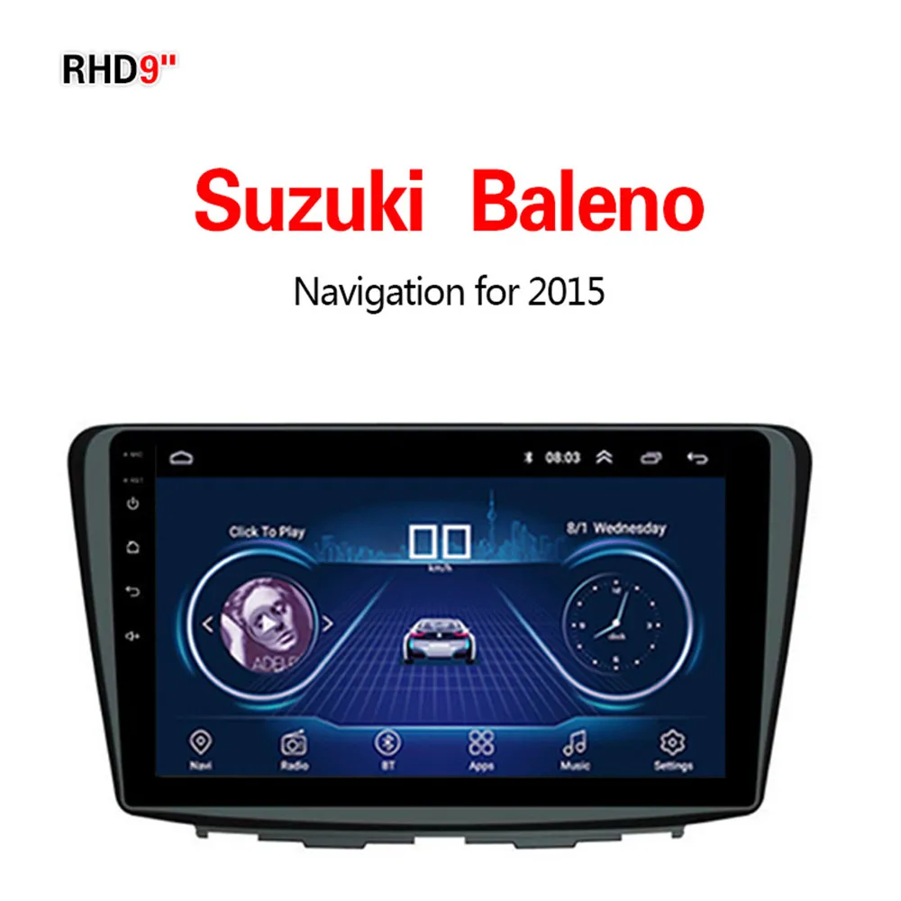 WIFI 1G16G Lionet gps навигация для автомобиля Suzuki Baleno 9 дюймов RS2004X - Размер экрана, дюймов: WIFI 1G16G