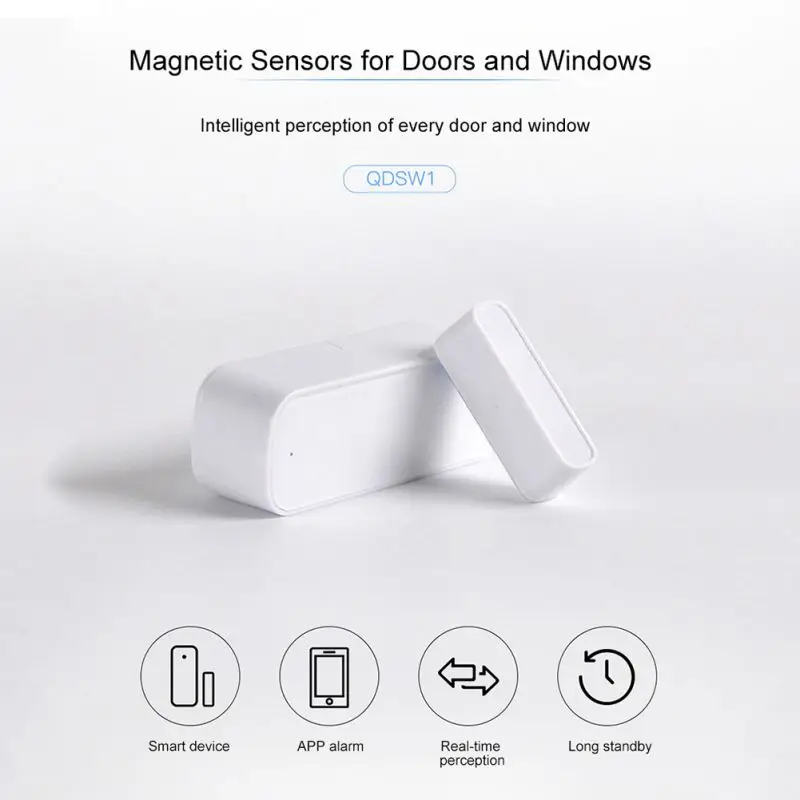 2.4GHz WiFi Alarm Home Security Detector Phone Monitor For Tuya Smart Door Window Sensor