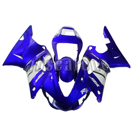 Глянцевый синий белый полный обтекатель комплект для Yamaha YZF1000 R1 1998 1999 YZF R1 98 99 ABS пластик инъекции мотоцикл Cowlings Carenes