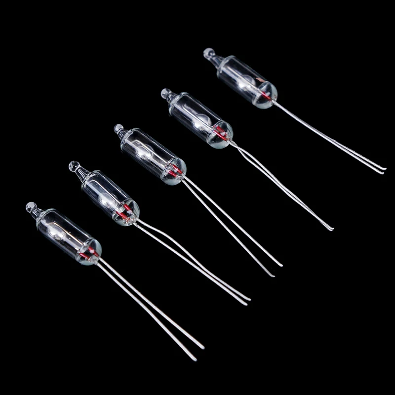 10Pcs/lot Glass Electric Mercury Tilt Switch 0.5A/20V 102 Work Angle Sensor 50mm