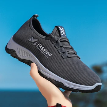 

New Xiaomi Light Running Shoes Breathable Lace-up Jogging Shoes For Man Sneakers Anti-odor Men's Casual Shoes Drop Shipping