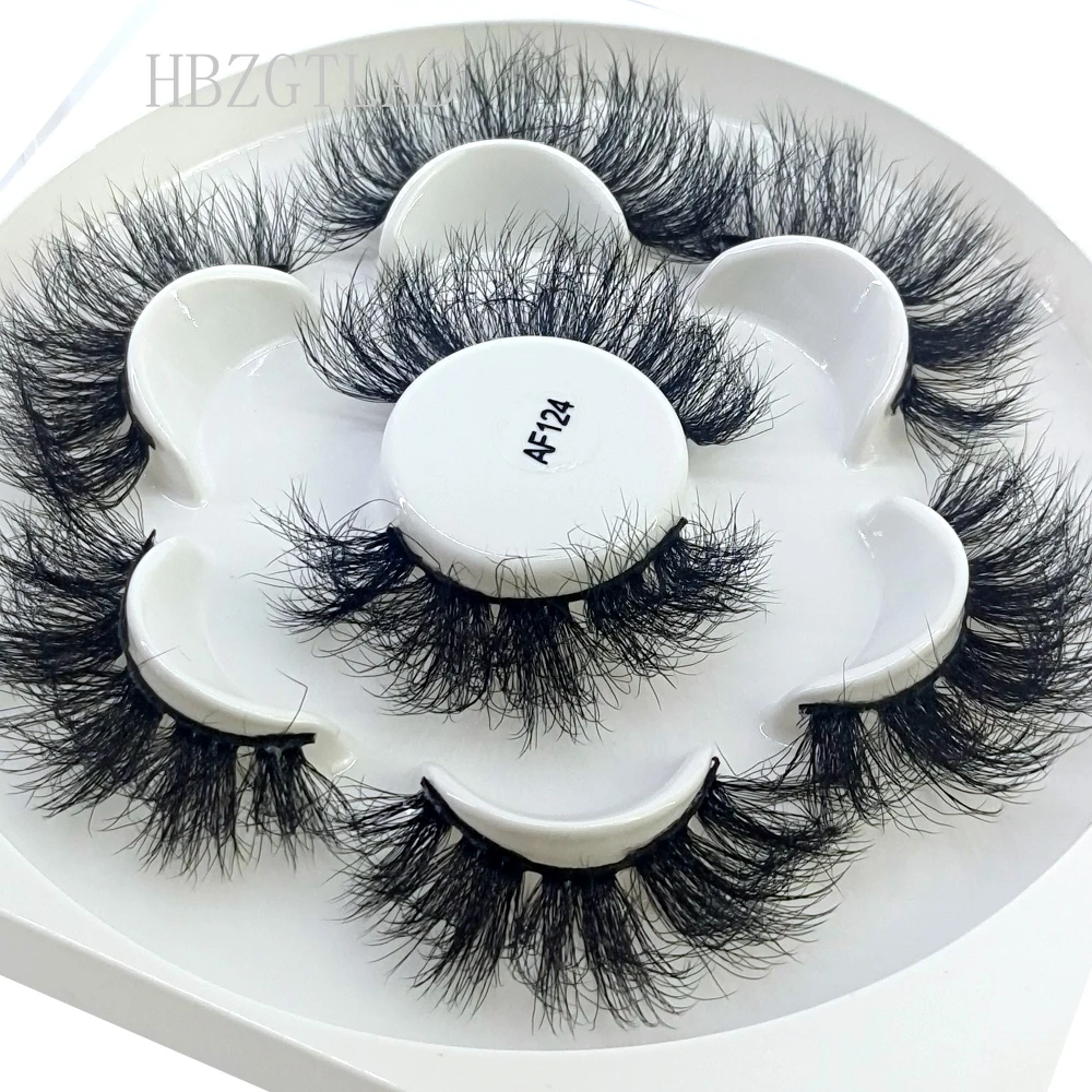 

Новые 40 пар 8-25 мм норковые ресницы пушистые ресницы драматические грязные Длинные Накладные ресницы макияж оптом 25 мм 3d норковые ресницы