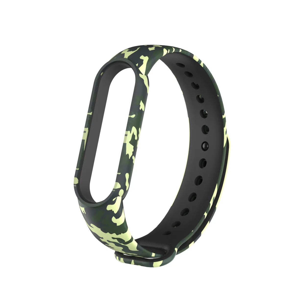 Silicone Bracelet For Xiaomi Mi Band 6453 Sport Wristband Mi Band 5 6 Replacement Straps for Waterproof Print Smart Watch Strap