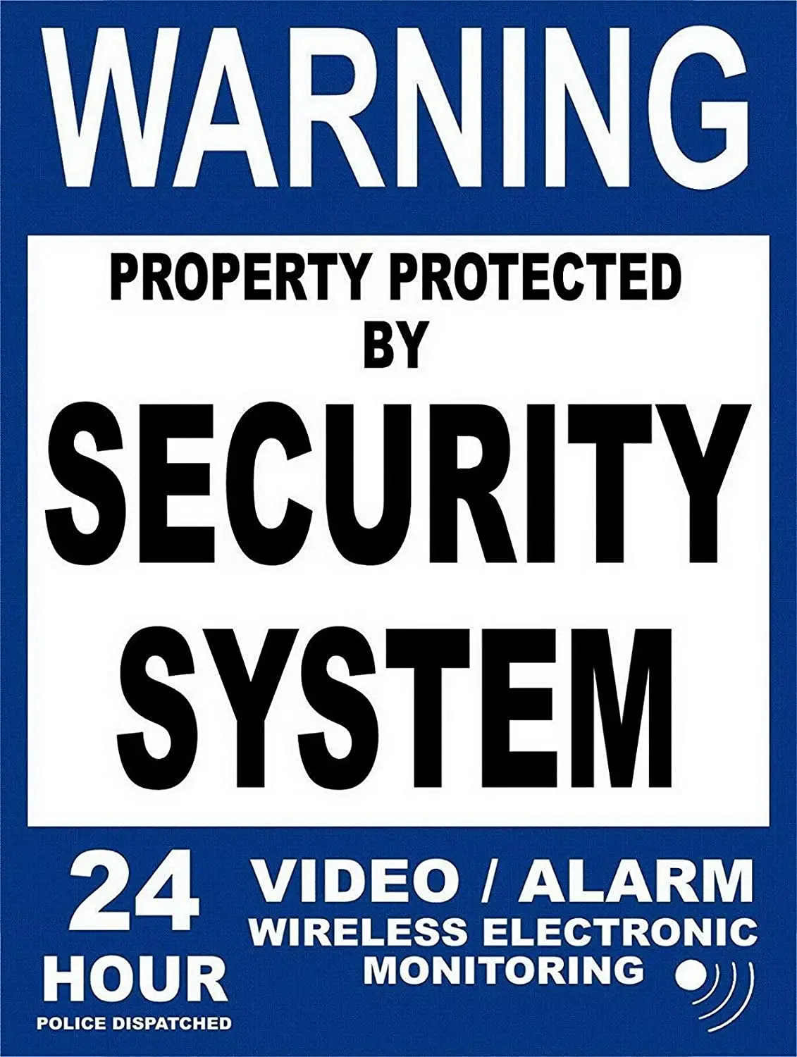 VideoSurveillanceBathroomDecorWarningGardenDecorationOutdoor24