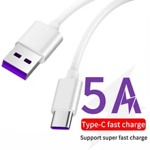 5A USB C кабель супер быстрая зарядка для huawei mate 30 P30 Lite Xiaomi Mi 9 usb type C кабель для samsung S8 S9 S10 зарядное устройство для телефона