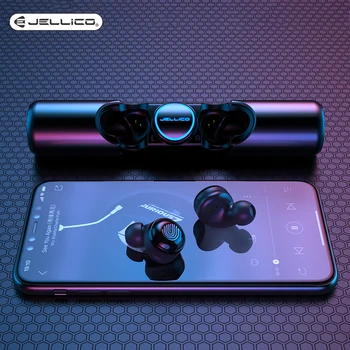 

Jellico Ture Wireless Bluetooth Earphone TWS 9D Stereo Sports Waterproof Earbuds Headsets Touch Music Wireless With Microphone