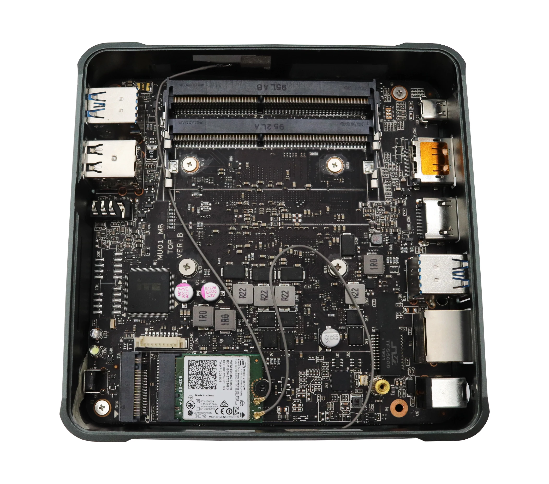 Мини-ПК Intel i5 8265U 2* DDR4 32 ГБ ОЗУ NVME M.2 SSD Карманный ПК Nuc настольный компьютер Windows 10 Pro type-c 4K HDMI2.0 DP