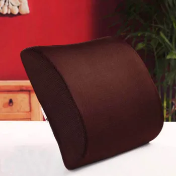 

Memory Foam Office Lumbar Back Pad Chairs Waist For Sofa Support Couch Massage Pillow Cushion