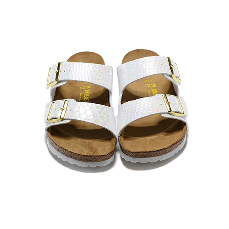 BIRKENSTOCK пробковые тапочки для мужчин и женщин носить с плоской подошвой модные