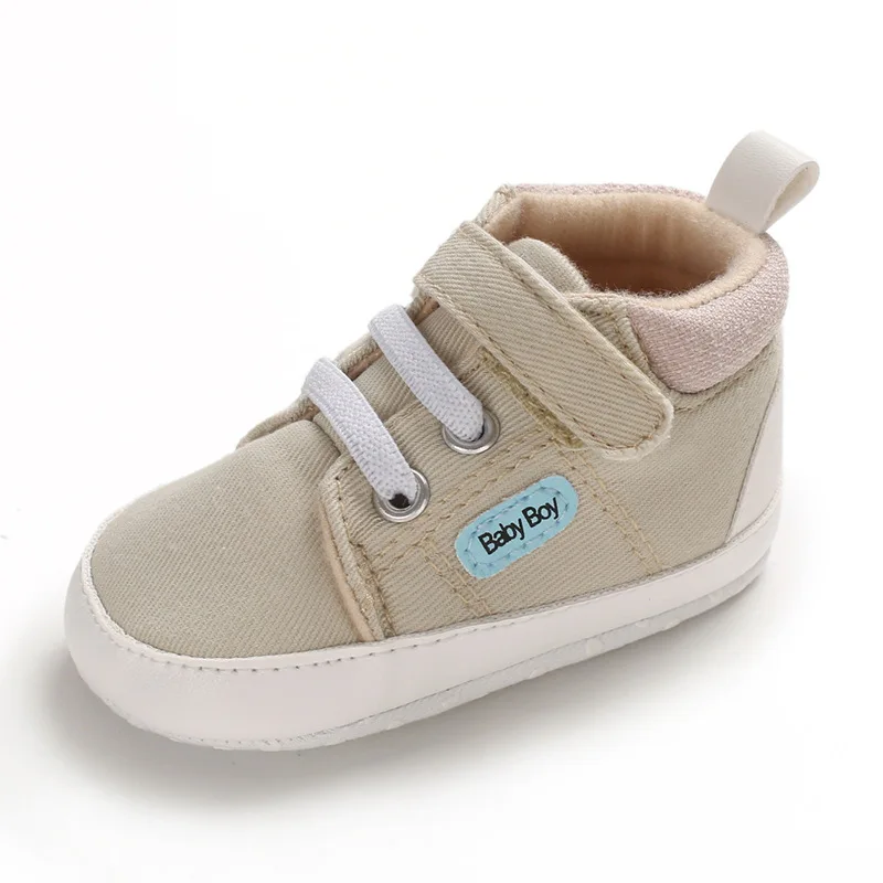 Autumn Baby Shoes Newborns Soft Sole of Shoes First walkers For Infant Boys Toddler Crib Sneakers Anti-slip Canvas Sports Shoes