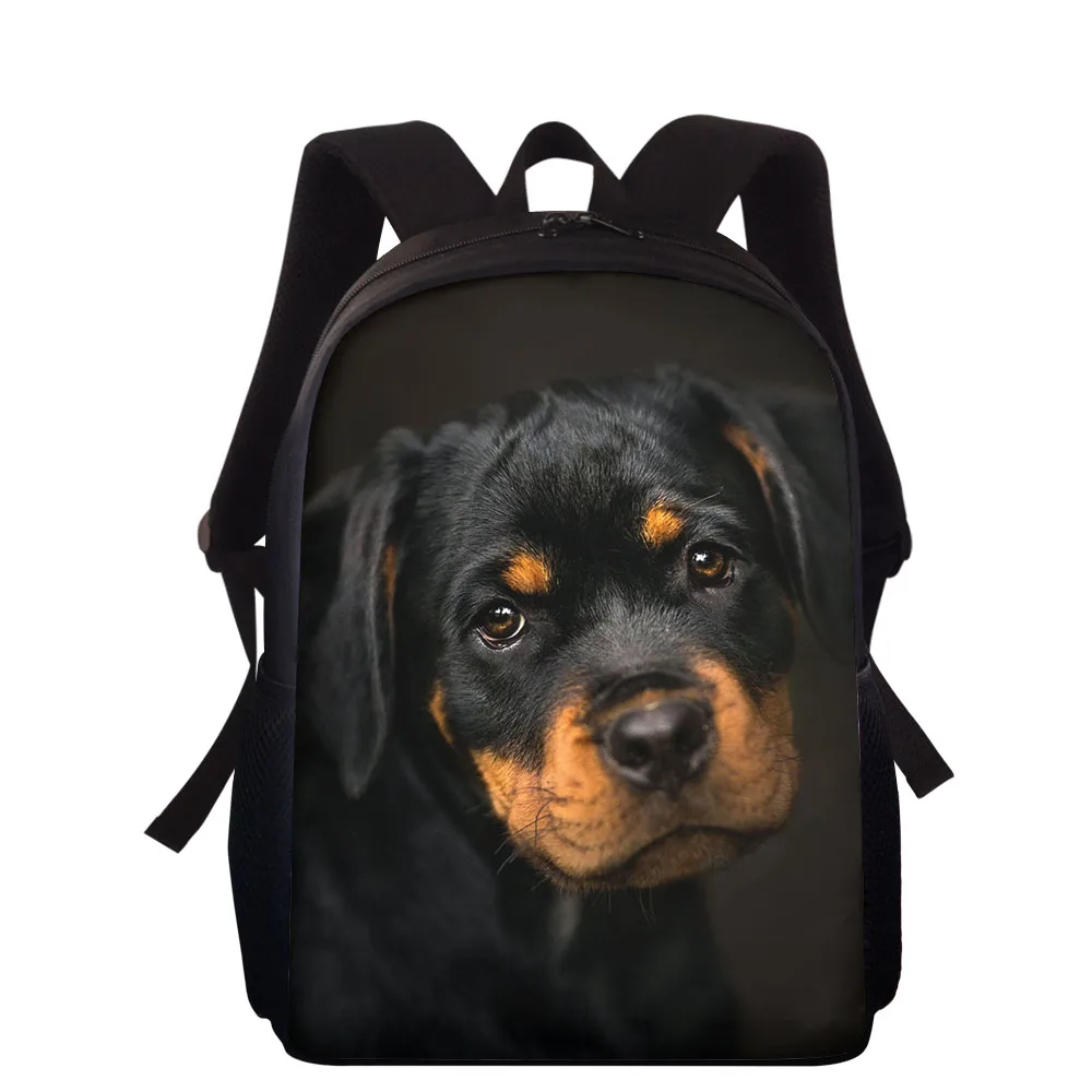 Schoolbags Rottweiler 3d-Print Cool Teenager Girls Kids Student Children Dog Backpack