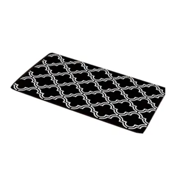 

Simple Kitchen Carpet Floor Mat Large Area Printing Waterproof and Stain Resistant Printing Household Lattice