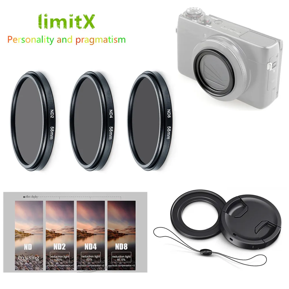 Filtro ND Densidade Neutra Para Dslr - Acessórios Para Cinema Digital