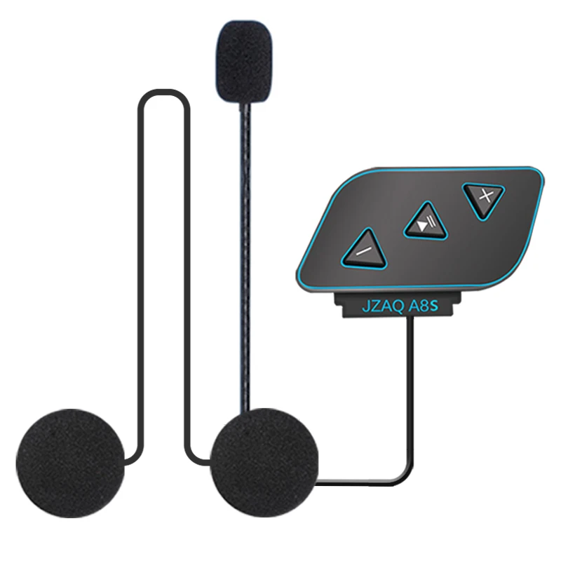 

Wireless Bluetooth 5.0 Universal Motorcycle Scooter Helmet Headset Headset Speaker Handsfree Music Call Control Headphone