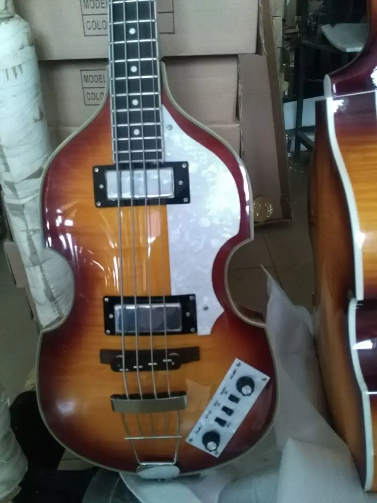 Hofner Violin BB2 bass Hofner BB2 contemporary electric bass flame maple hofner guitar in stock