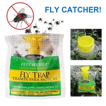 

Outdoor Disposable Fly Trap Bag Non Toxic Insect Killer Pest Control Catcher