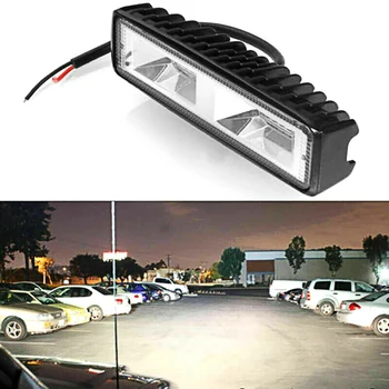 

16 LEDs Car Running Lights Work Light Car-styling DRL Car Daytime Light Bulb Auto Fog Lamp Super Bright Waterproof DC 12V-24V