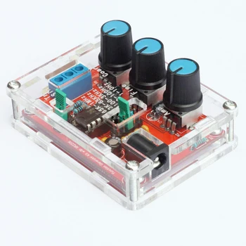 

New For Adjustable Frequency Amplitude DIY Kit Sine Triangle Square Wave Output 1HZ-1MHZ DDS Function Signal Generator