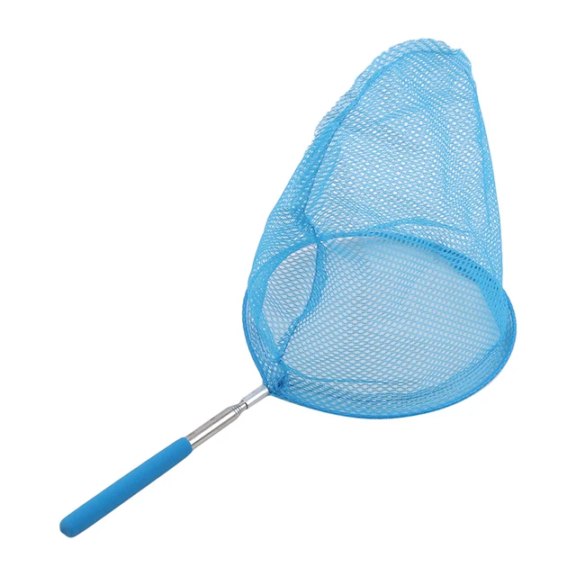 Children's Fishing Net Rainbow Beach Retractable Kids Butterfly Insect Catching Small Fish Catching Net 2