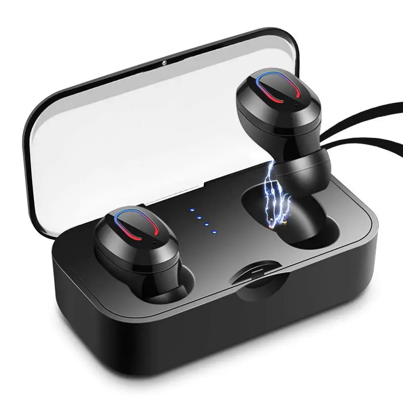 Ti8s TWS беспроводные наушники Bluetooth 5,0, стерео водонепроницаемые спортивные музыкальные наушники, наушники-вкладыши с шумоподавлением, игровая гарнитура, Новинка