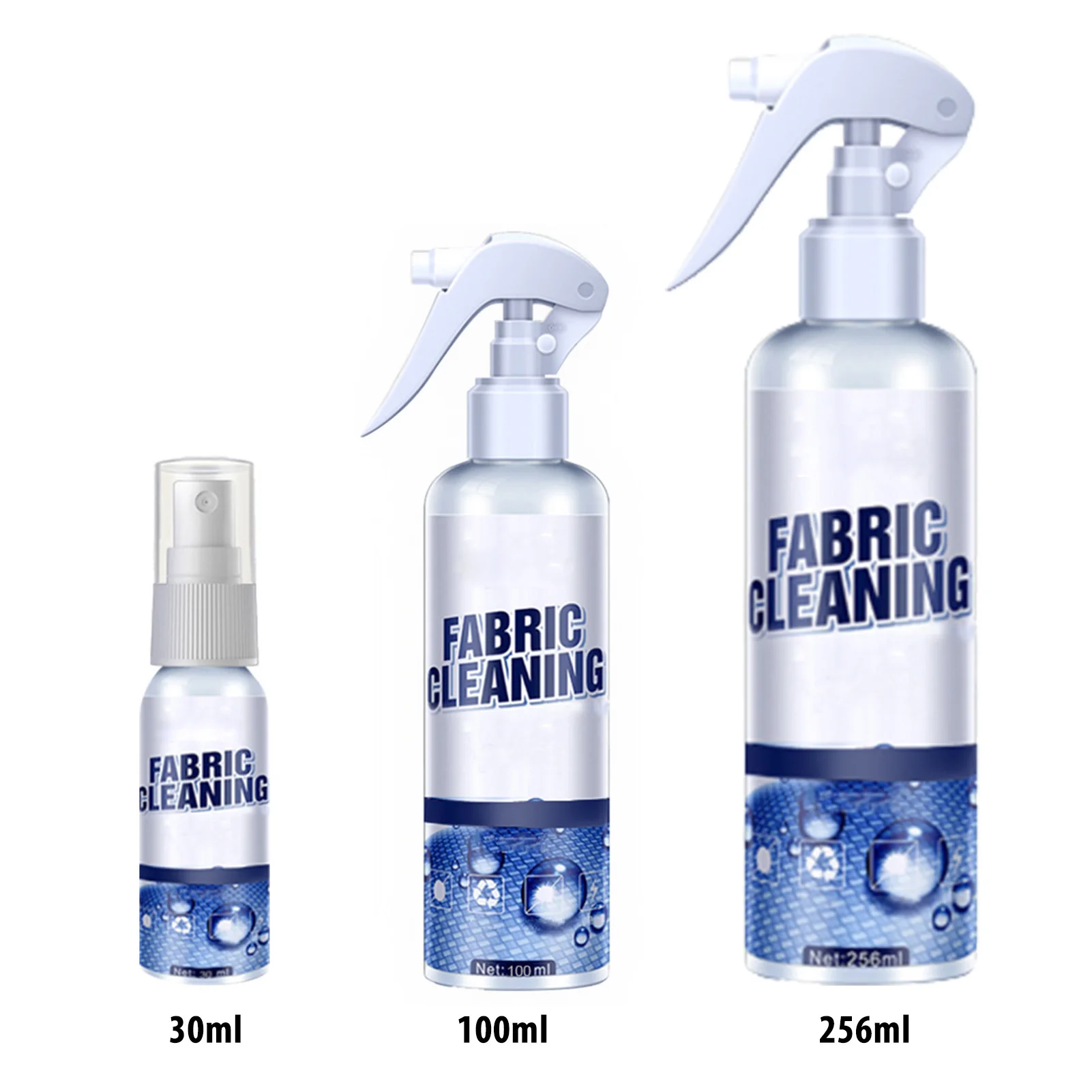 256ml Car Interior Fabric Cleaning Agent Leather Seat Cleaner Leather Flannel Woven Fabric Water-free Cleaning Agent Tool - Image 5
