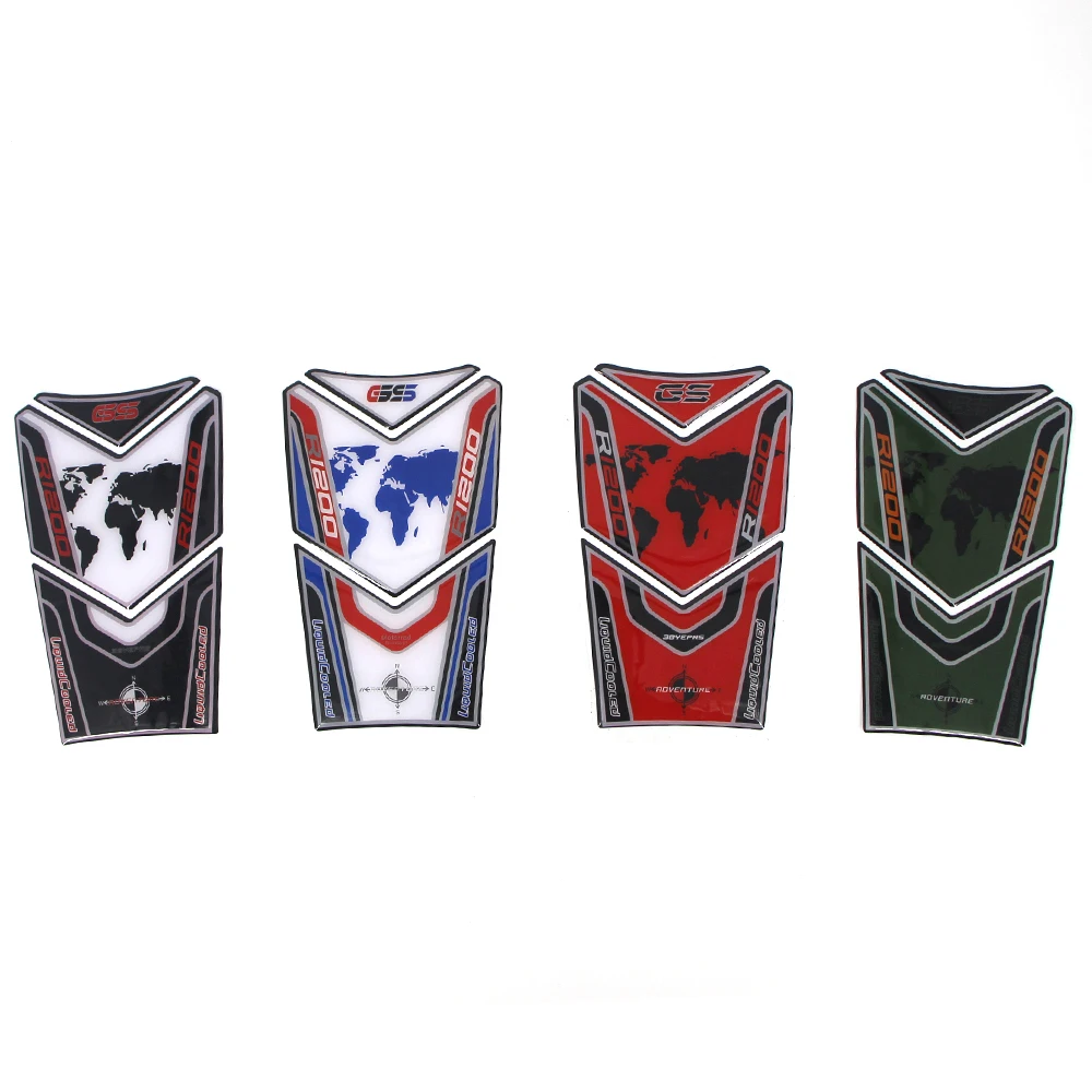 

Motorcycle Tank Pad Protector Sticker Tank Decal Fish Bone Sticker For BMW R1200GS R 1200GS ADV/Adventure 2014 2015 2016-2019