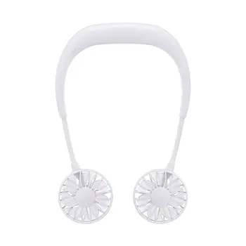 

New Lazy Sports Hanging Neck Fan Air Cooler Fan Outdoor Convenient USB Charging Creative Student Mini Electric Air Cooling Fan