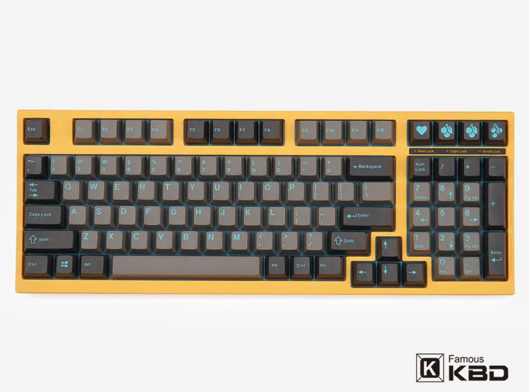 Ключ Enjoypbt dolch голубой ключ 153 АБС пластик двухцветный процесс литья под давлением