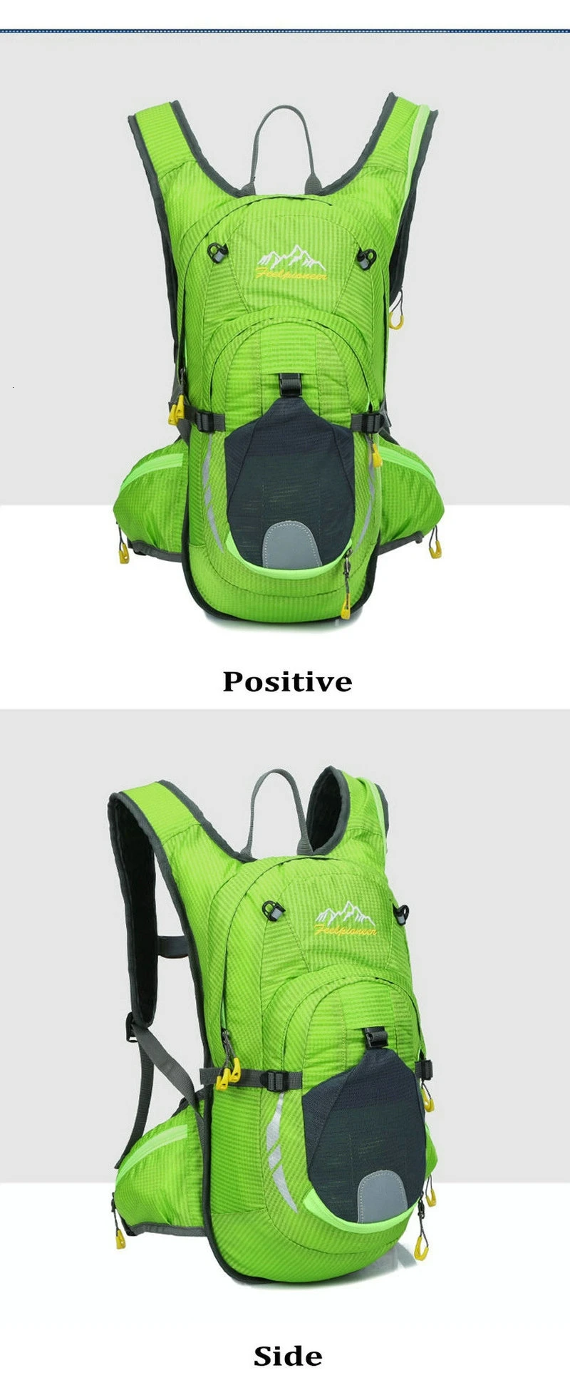 6 Color Bike Hydration Nylon Waterproof 15L Cycling Backpack +2L Water Bags Breathable Large Capacity Mountain Bike Backpack  (18)