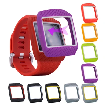 

Smart Watch Protective Case Shock Proof TPU Two Tone Anti Scratch Cover Accessories Soft Screen Guard Durable For Fitbit Ionic
