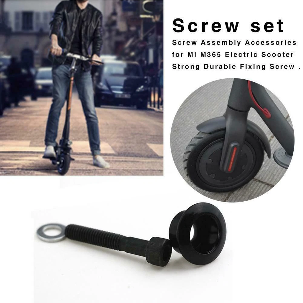 Fixing Retaining Repair Durable Tools Metal Black Component Screw Set Front Fork Accessories For Xiaomi M365 Electric Scooter