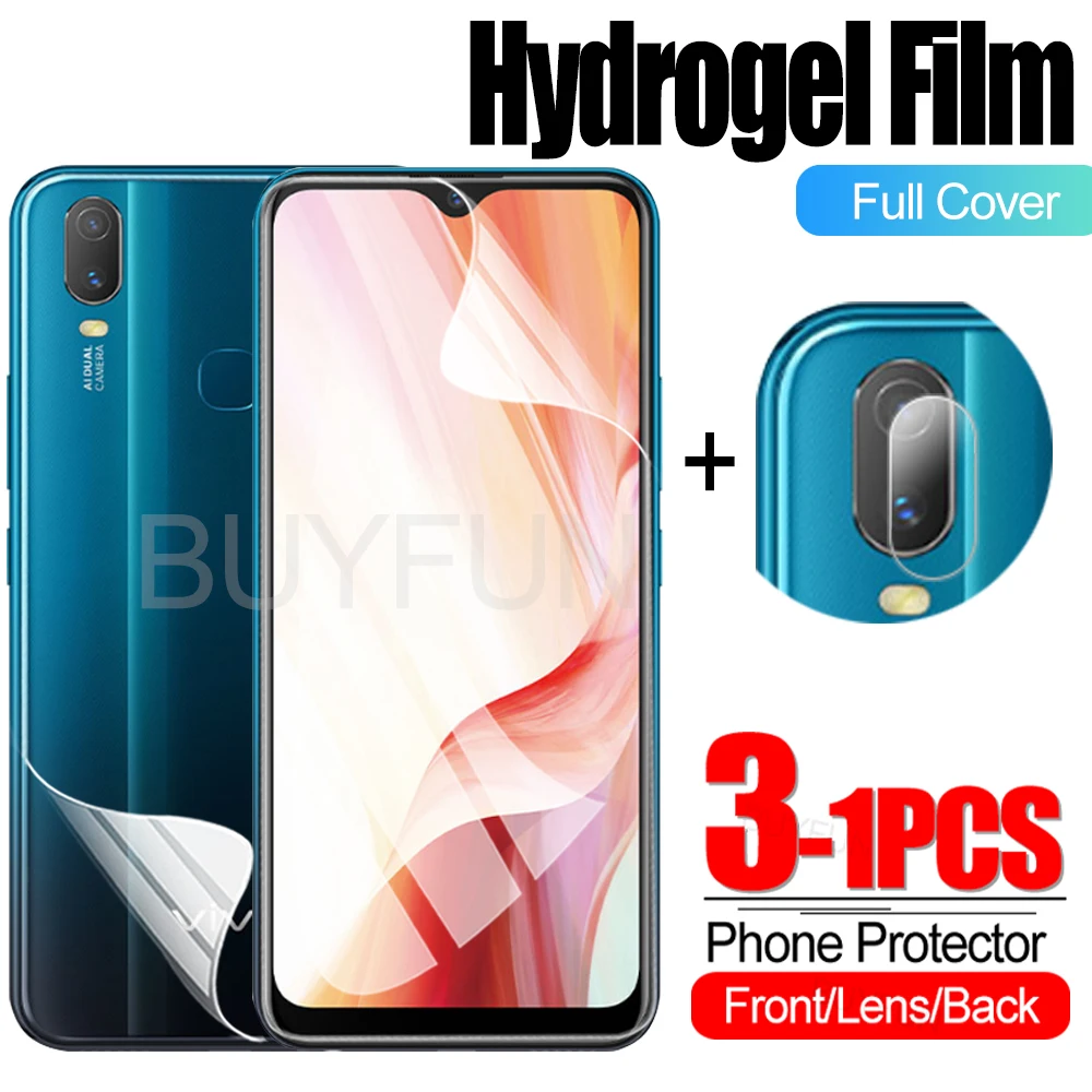 Гидрогелевая пленка для vivo Y11 (2019) Y 11 2019 защитная экрана vovo y11 1906/1906 _ 20 не стекло |