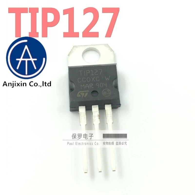 

10pcs 100% orginal new FET TIP127 5A/100V 65W TO-220 real stock