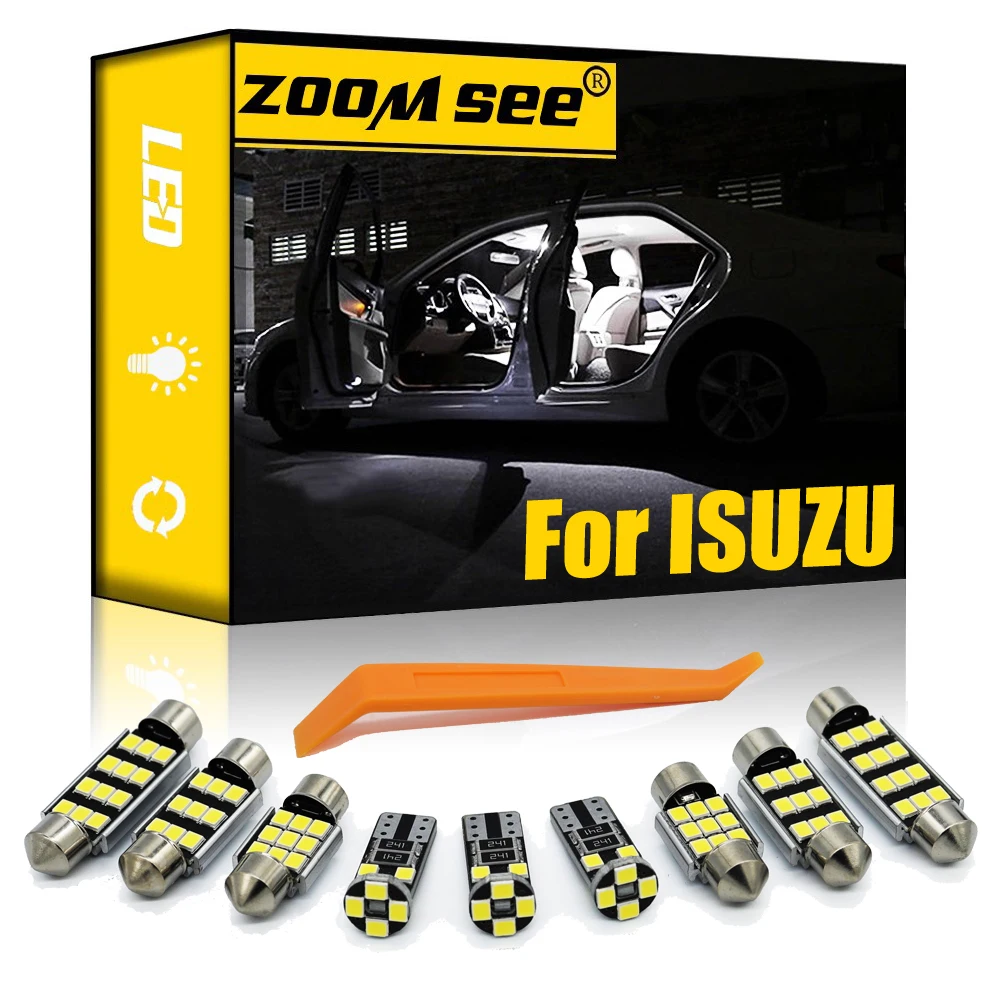 Светодиодные лампы для внутреннего освещения ISUZU D-MAX Dmax MU-X MUX Oasis i-Series MU-7 Rodeo Axiom