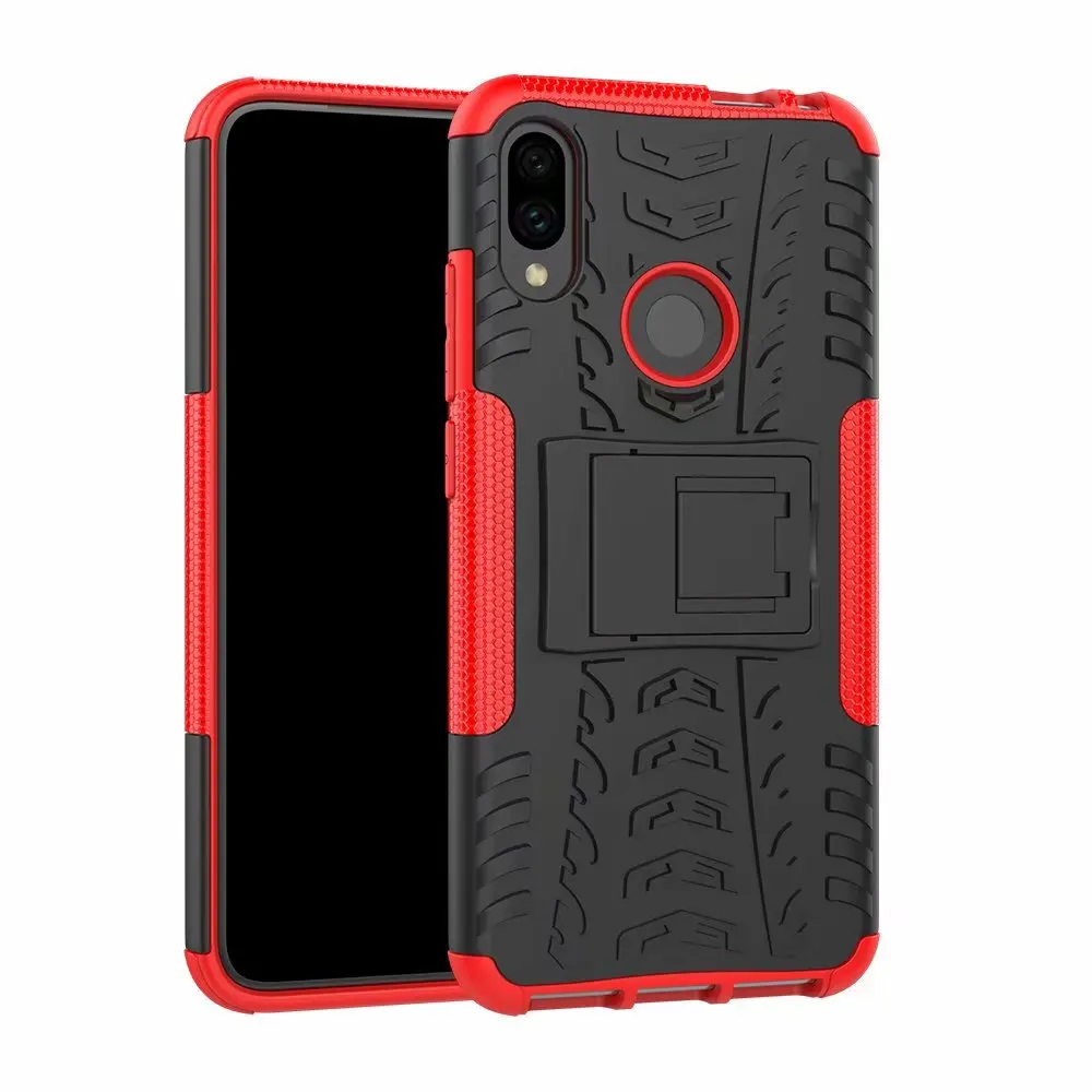 Xiaomi Redmi Note 7 чехол 8 pro бампер ударопрочный доспехи жесткий ТПУ силиконовый для