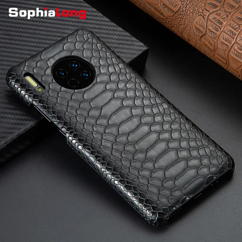 Роскошный чехол для телефона huawei mate 30 Чехол со змеиным узором для huawei mate 30 Pro чехол mate 30 чехол s задняя крышка Fundas