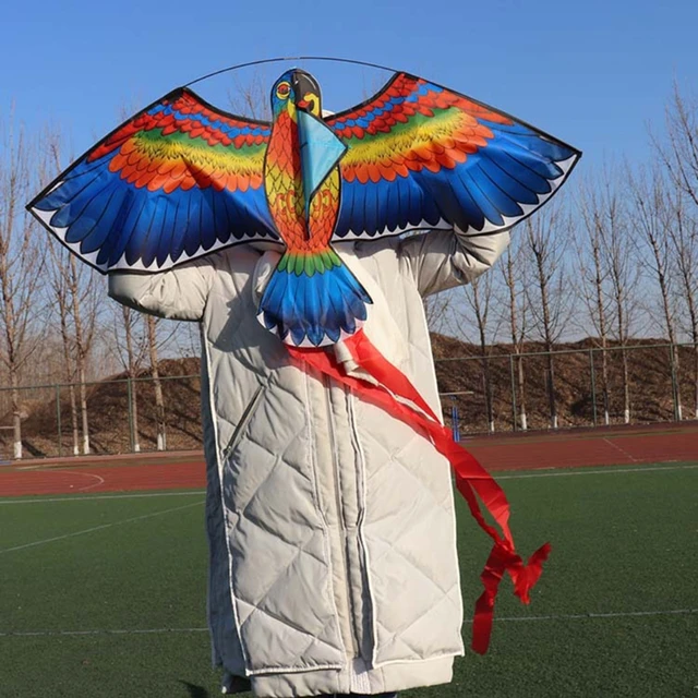 New Parrot Kite Bird Kites Outdoor Kites Flying Toys Kite For Children Kids 3