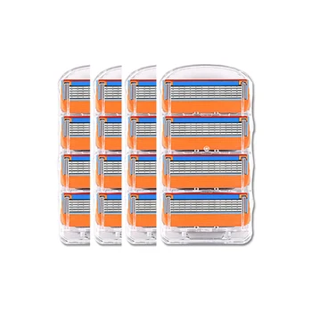 

Men Manual Shaving Razor Blades 5 Layers Stainless Steel Replacement Heads High quality 5Layers Safety Razor Blades