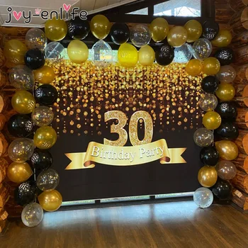 

30 40 50 60 years Birthday Party Decorations Adult Latex Number Balloon Confetti Baloons 30th 40th 50th Anniversary Party Globos