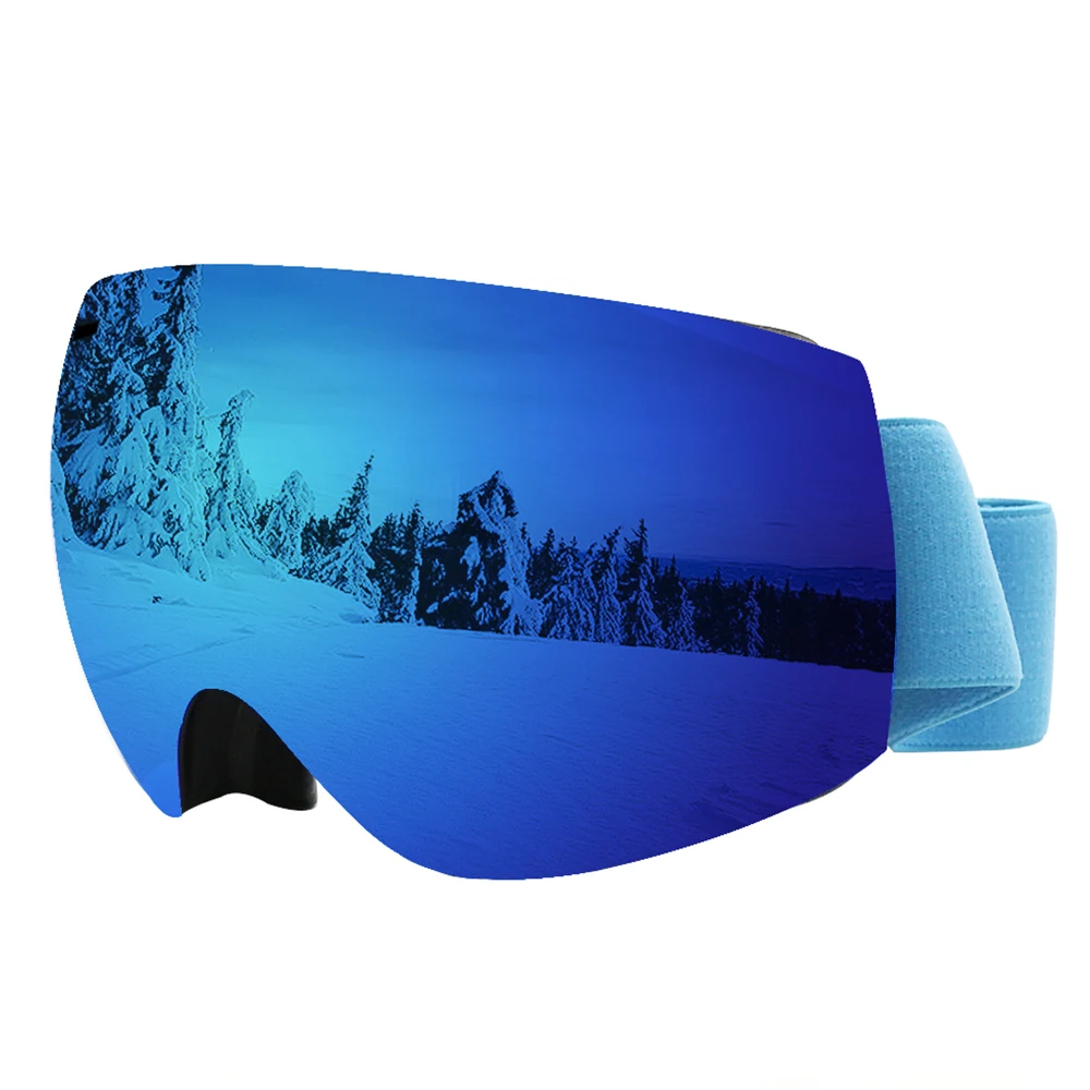 Natuwve&Co Goggles Snowboard Goggle Over Glasses with Anti Fog