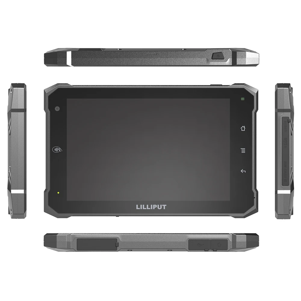 LILLIPUT PC 7146 IPS 7 &quotв кабине Android Robuuste планшетный ПК IP64 четырехъядерный процессор 1