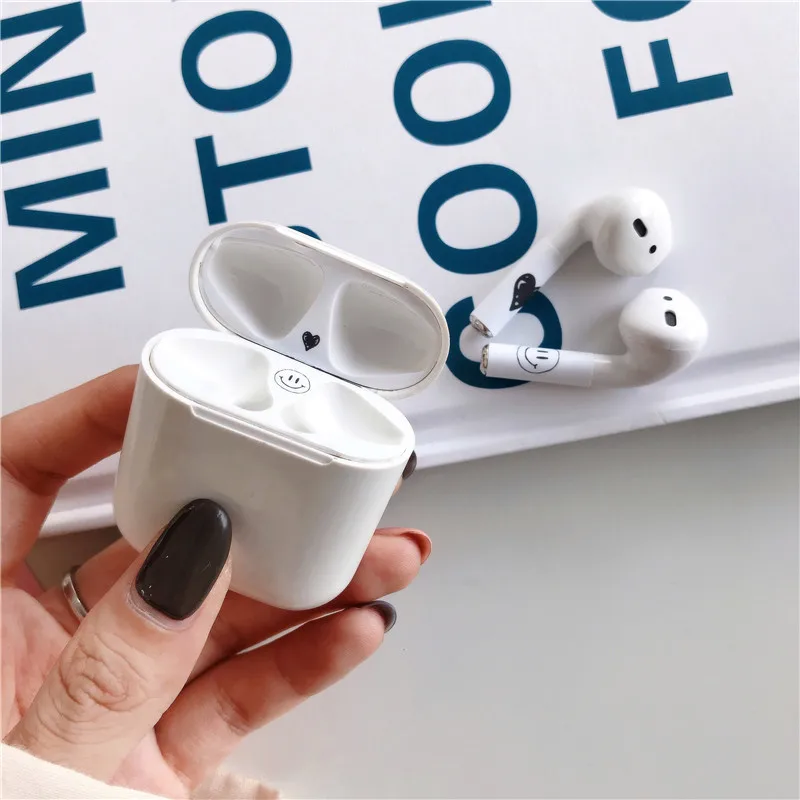 Kawaii Милая защита для кожи наклейка s для Airpods защита от пыли наклейка внутренняя Обложка Наклейка s пленка для Apple Air Pods 2 1 - Цвет: as the picture shown