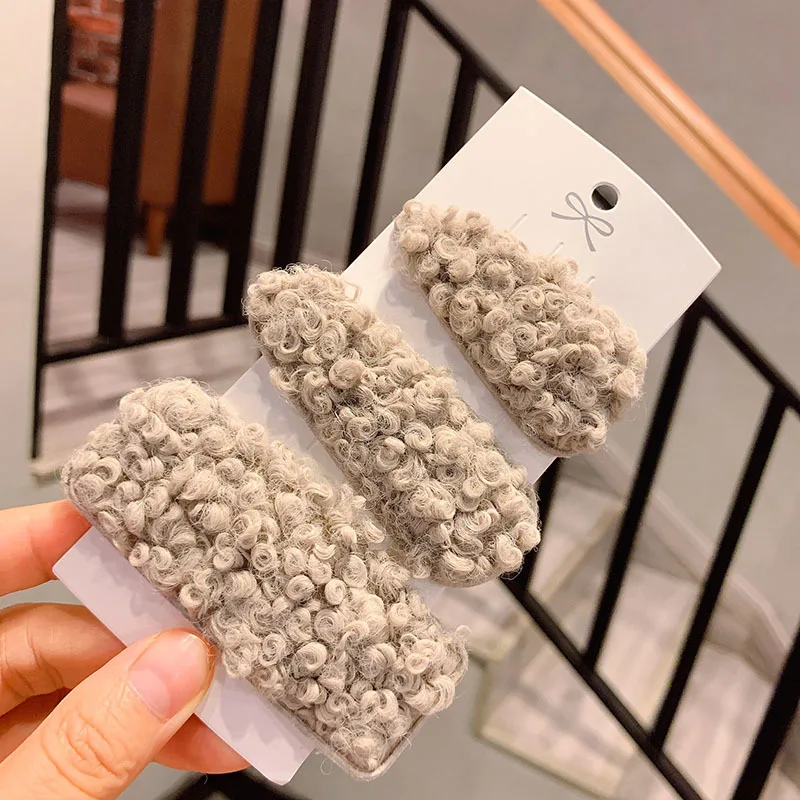 36 компл./лот 3 шт./компл. DIY Простые мульти плюшевые капли воды заколки BB заколки для волос Инструменты для укладки волос аксессуары HA1001