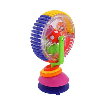 

Baby Toys 0-12 Months Wonder Wheel Rattles Rotating Ferris Wheel With Suction Cup Inspire Sense Education Toy Baby Stroller Toys