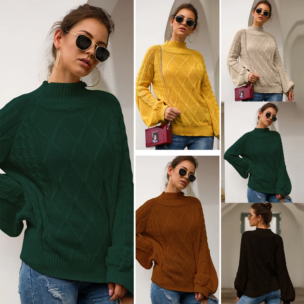 maglioni donna winter clothes women trui ropa invierno mujer pullover chandail femme sweater camisola inverno mulher turtleneck