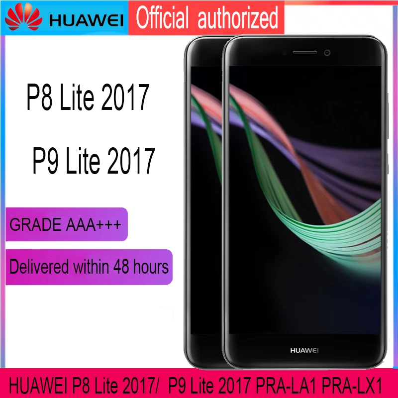 5,2 ''дисплей с рамкой для huawei P8 Lite lcd кодирующий преобразователь сенсорного экрана в сборе P9 Lite PRA-LA1 PRA-LX1