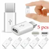 5PC New Micro USB Female To Type C Male Adapter Converter Micro-B To USB-C Connector Charging Adapter Phone Accessories ► Photo 3/6