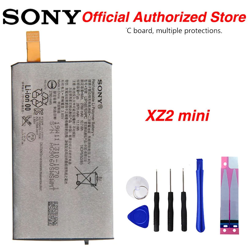 

Original Sony LIP1657ERPC XZ2MINI Battery For Sony LIP1657ERPC XZ2MINI 2870mAh