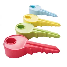 Keychain Doorstop Wedge Finger-Safety Silicone Protective 1pc Kid Key-Style Home-Decor