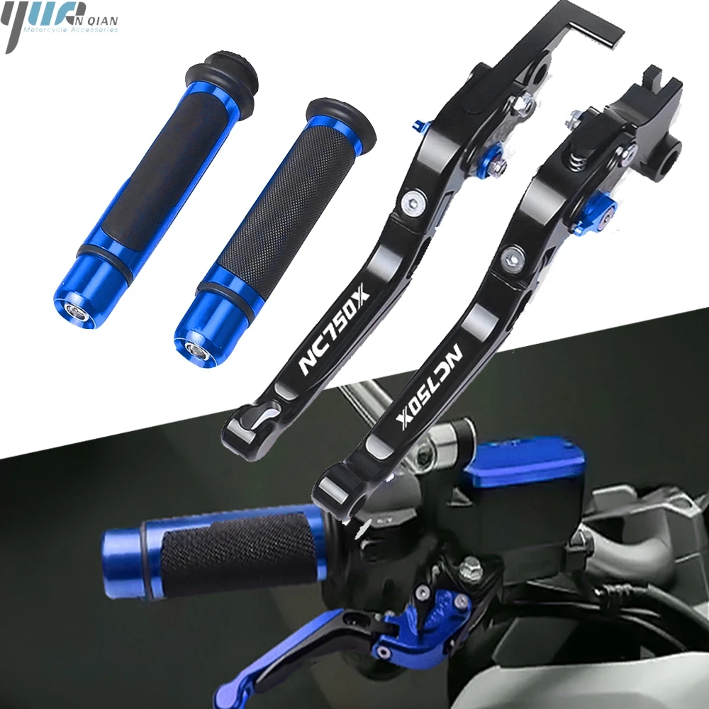 

Motorcycle CNC aluminum Adjustable Foldable Brake Clutch Lever Handle Grips For Honda NC750X NC 750 X NC 750X 2014 2015